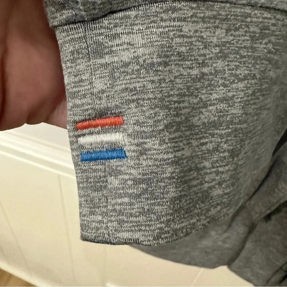 Fourlaps Stratus Wrap Grey Heather Women's Tie Front Robe/Cardigan Size L NWT - Picture 5 of 10